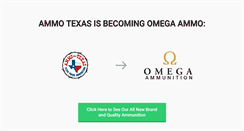 Desktop Screenshot of ammo-texas.com