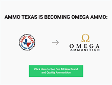 Tablet Screenshot of ammo-texas.com
